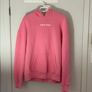 Pink Women's Hoodie Sweater